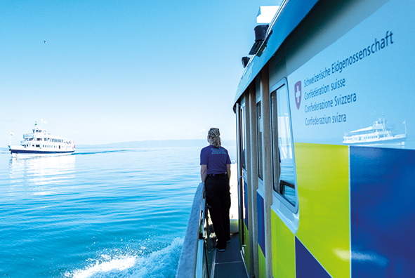 Der GWK-Dienst auf dem Bodensee mag an sonnigen Tagen wie Ferien anmuten – doch er hat es in sich.